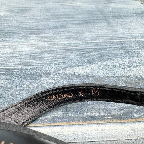 NEW Good American Women’s Crystal Crush Lucite Sandals Black Size 7.5 - Picture 5 of 9